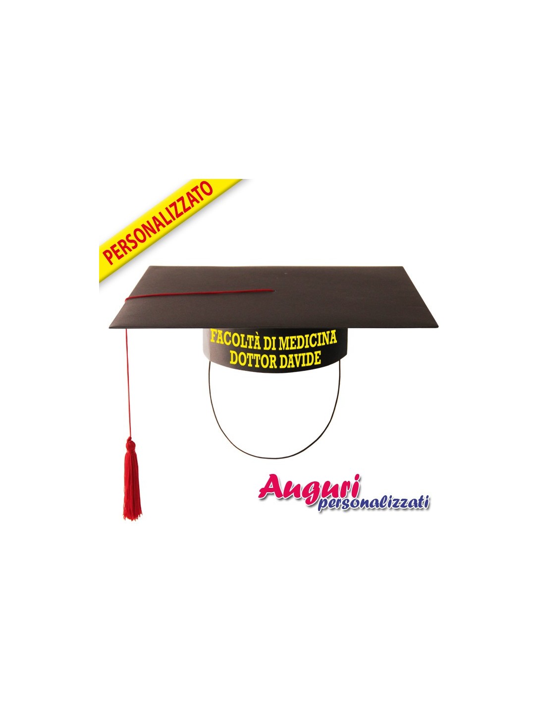 Cappello personalizzato per laureato