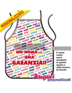 Grembiule personalizzato...