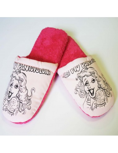 Ciabatte "Alla più pantofolona". Idea...