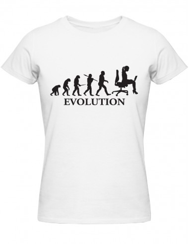 T-shirt Evolution segretaria