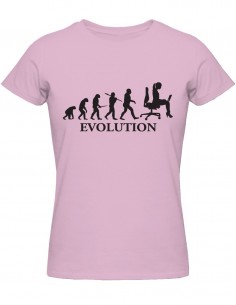 T-shirt Evolution segretaria