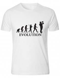 T-shirt Evolution gran...