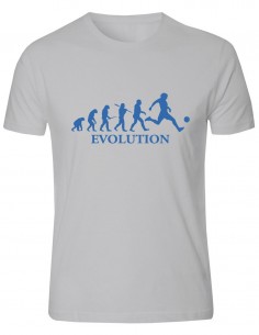 T-shirt Evolution Calciatore