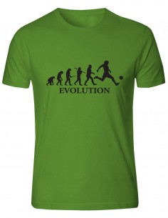 T-shirt Evolution Calciatore