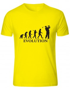 T-shirt Evolution Golfista