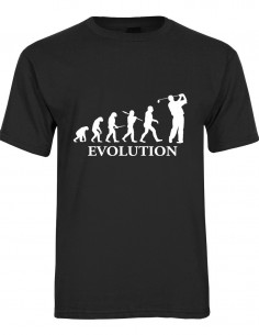 T-shirt Evolution Golfista