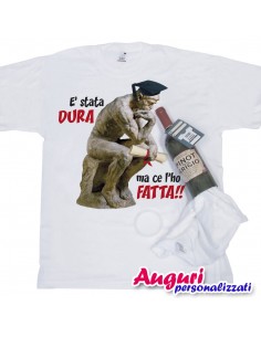 T-shirt in bottiglia- Dura...