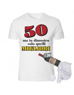 T-shirt in bottiglia-50 anni 2