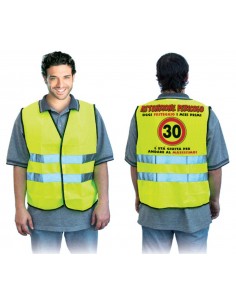 Gilet giallo fluo-30 anni 2