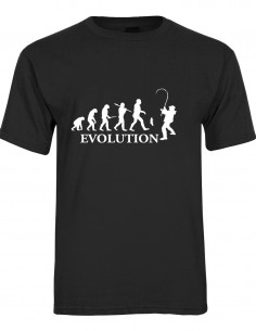 T-shirt Evolution Pesca