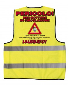 Gilet giallo fluo-Laureato