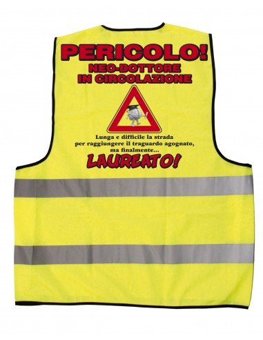Gilet giallo fluo-Laureato