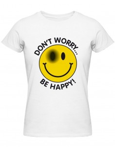 T-shirt "Don't worry be happy"