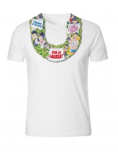 T-shirt corona di laurea Lui