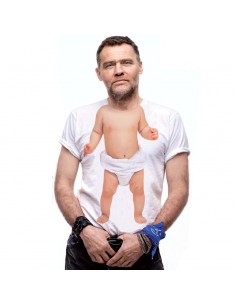 T-shirt bimbo con pannolone