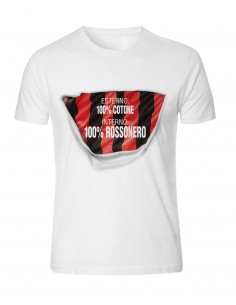 T-shirt del tifoso milanista