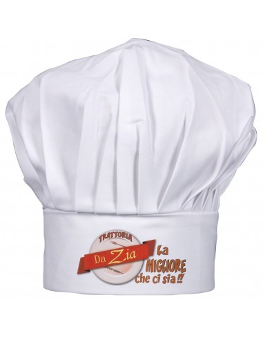 Cappello da cuoca Trattoria da Zia