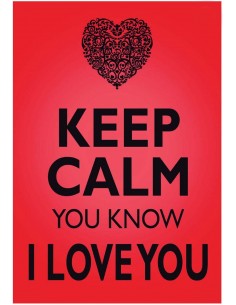 Tabella in metallo Keep...