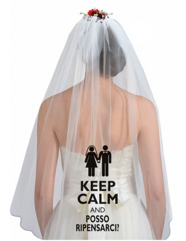 Velo da sposa-KEEP CALM &