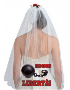 Velo da sposa-Addio Liberta'