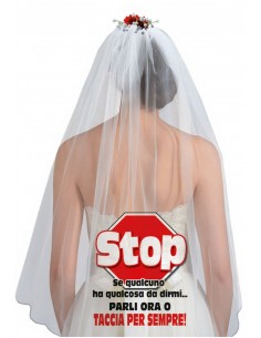 Velo da sposa STOP