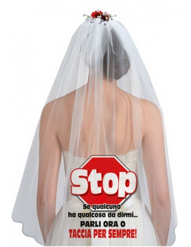 Velo da sposa STOP