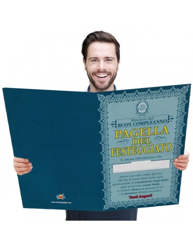 Pagella di Compleanno-Lui