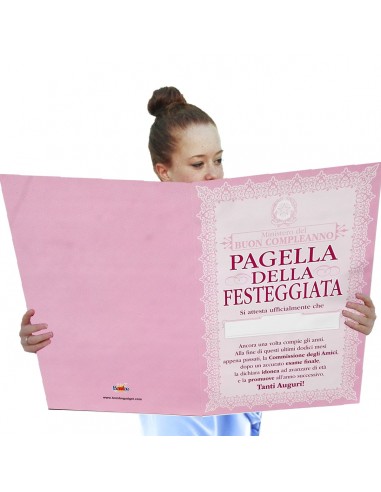 Pagella di Compleanno-Lei