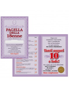 Pagella 18 anni-Lei 2