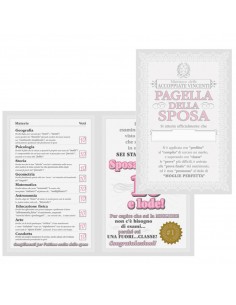 Pagella della Sposa 2
