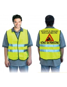 Gilet giallo fluo-Sono in... 2