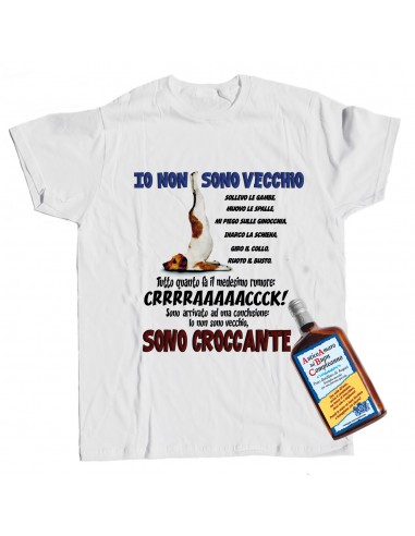 T-shirt in bottiglia liquore-Compleanno