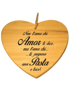 Tagliere a cuore-Chi ti...