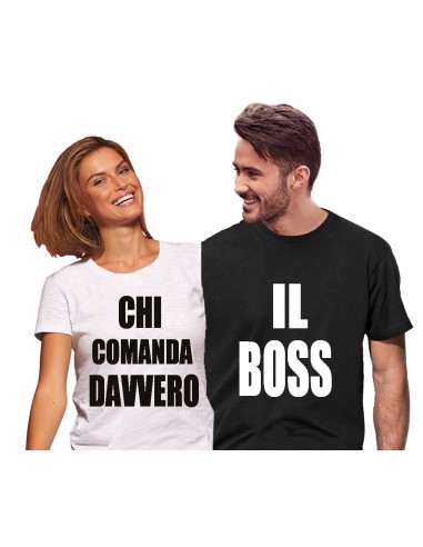 T-shirt doppia-Chi comanda davvero