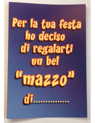 Biglietto d'auguri sexy