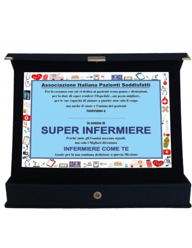 Targa premio-Infermiere