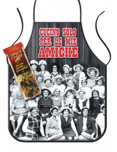 Grembiule e sexy pasta-Amiche