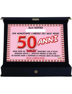 Targa premio 50 anni...