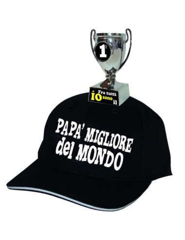 Cappellino con coppa-Papa'