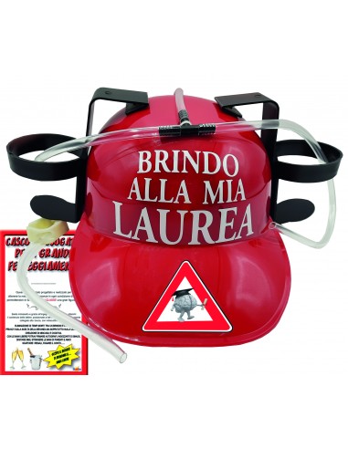 Casco porta lattine-Laurea