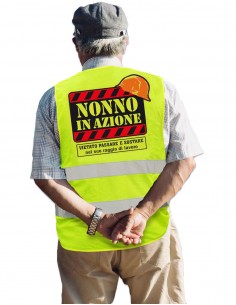 Gilet giallo fluo-Nonno 2