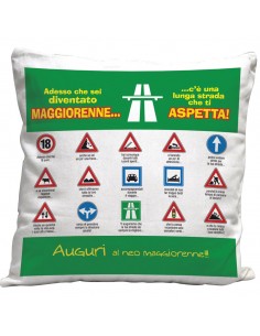 Cuscino 18 anni Lui-Segnali...