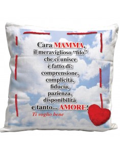 Cuscino Mamma-Il filo che...