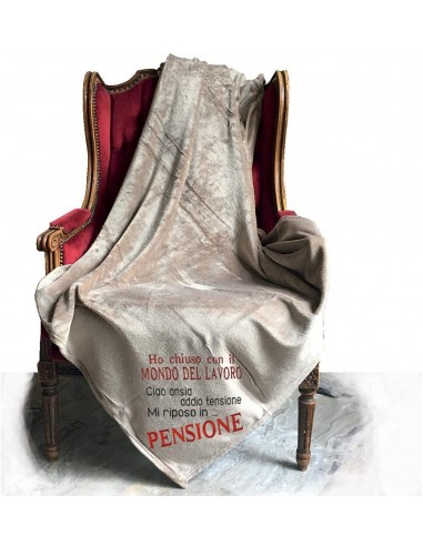 Plaid ricamato-Pensione