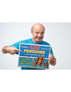 Tabella metallo Pensione...