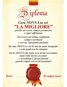 Diploma-Miglior Nonna