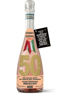 Bottiglia Prosecco 50 anni-Lei