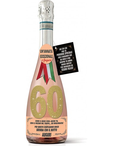 Bottiglia Prosecco 60 anni-Lei