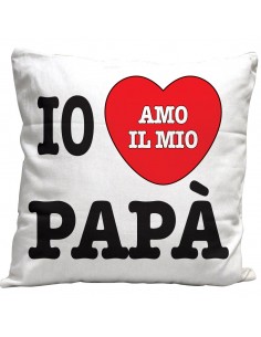 Cuscino-Io amo il mio PAPA'