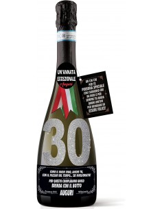 Bottiglia Prosecco 30 anni-Lui